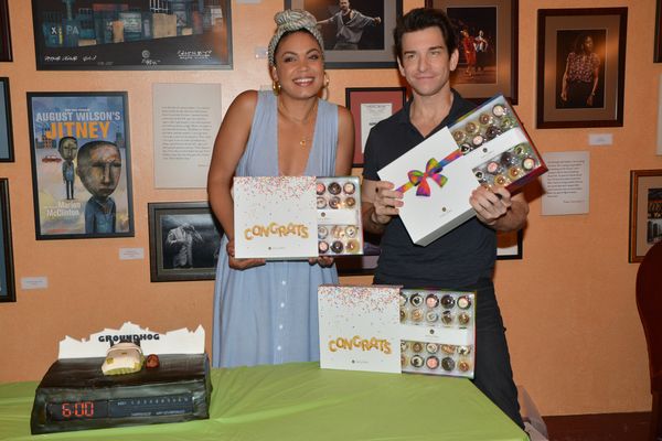 Andy Karl and Barrett Doss Photo