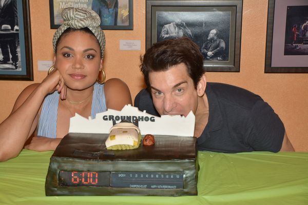 Barrett Doss and Andy Karl Photo