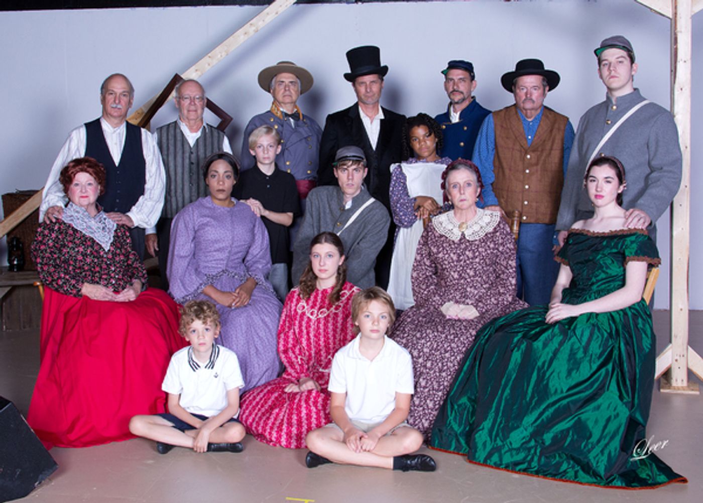 Photo Flash: CIVIL WAR VOICES Opens Tomorrow at Gettysburg Community Theatre Photo Flash: CIVIL WAR VOICES Opens Tomorrow at Gettysburg Community Theatre Image