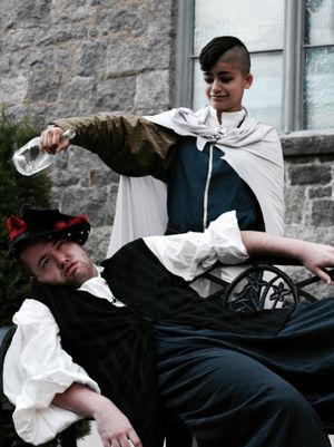 Abigail Dickson and Andy LeBlanc  Photo