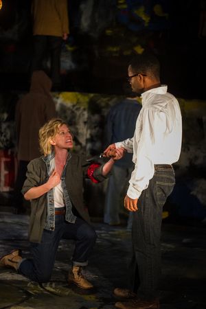 Erin Anderson and David Glover @ BroadwayWorld Erin Anderson and David Glover Photo