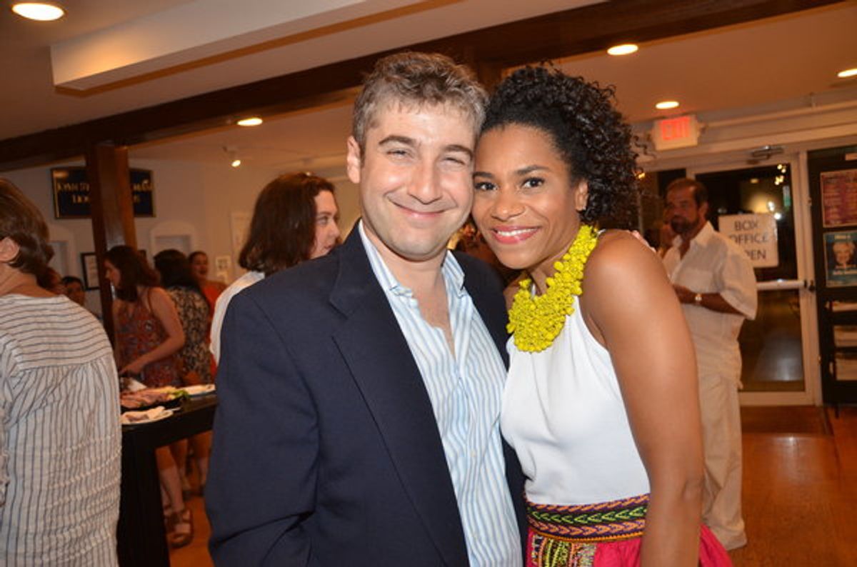 Scott Schwartz and Kelly McCreary at 