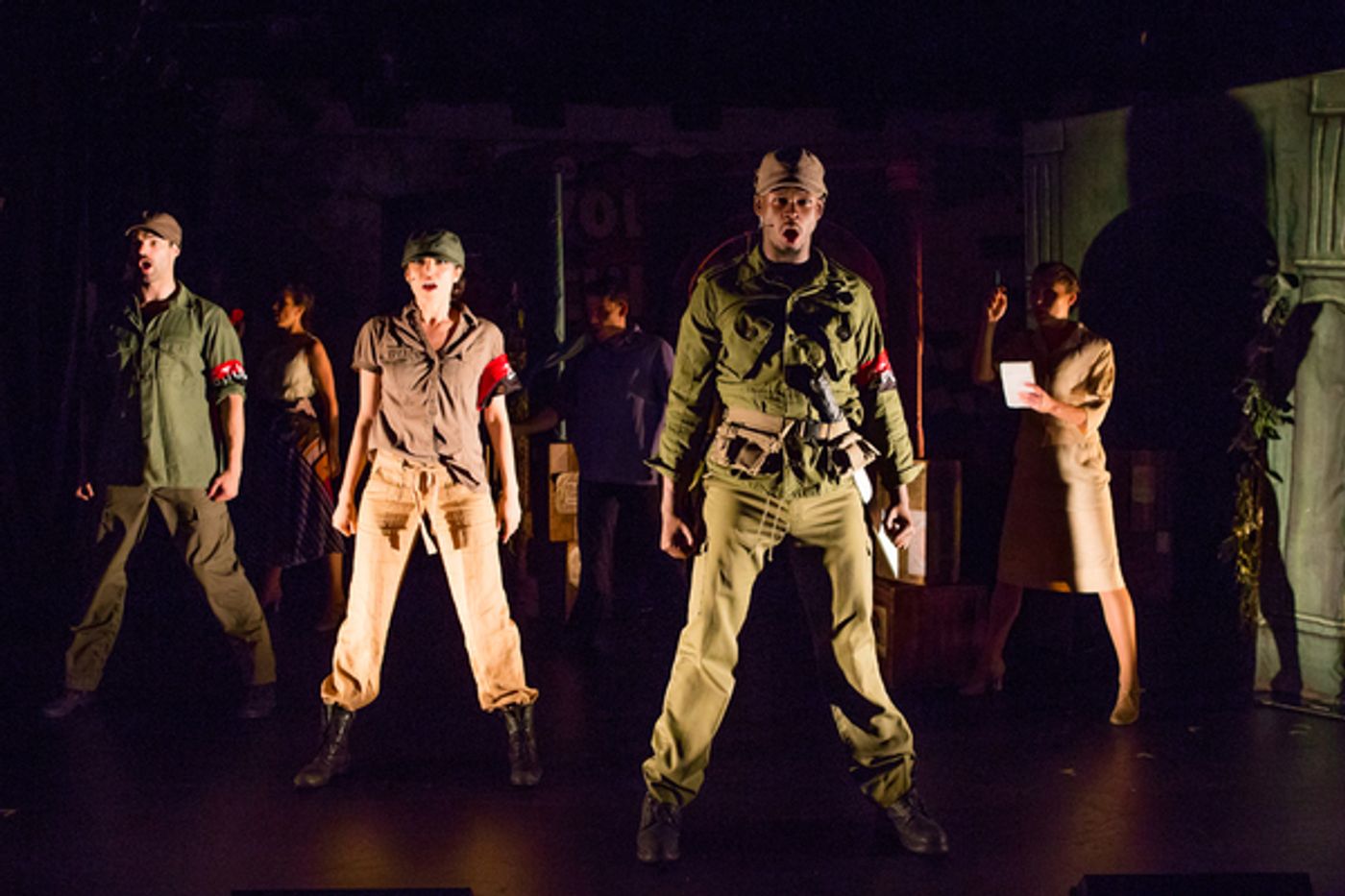 Photo Flash: Revolution is in the Air! First Look at ERROL AND FIDEL at NYMF  Image