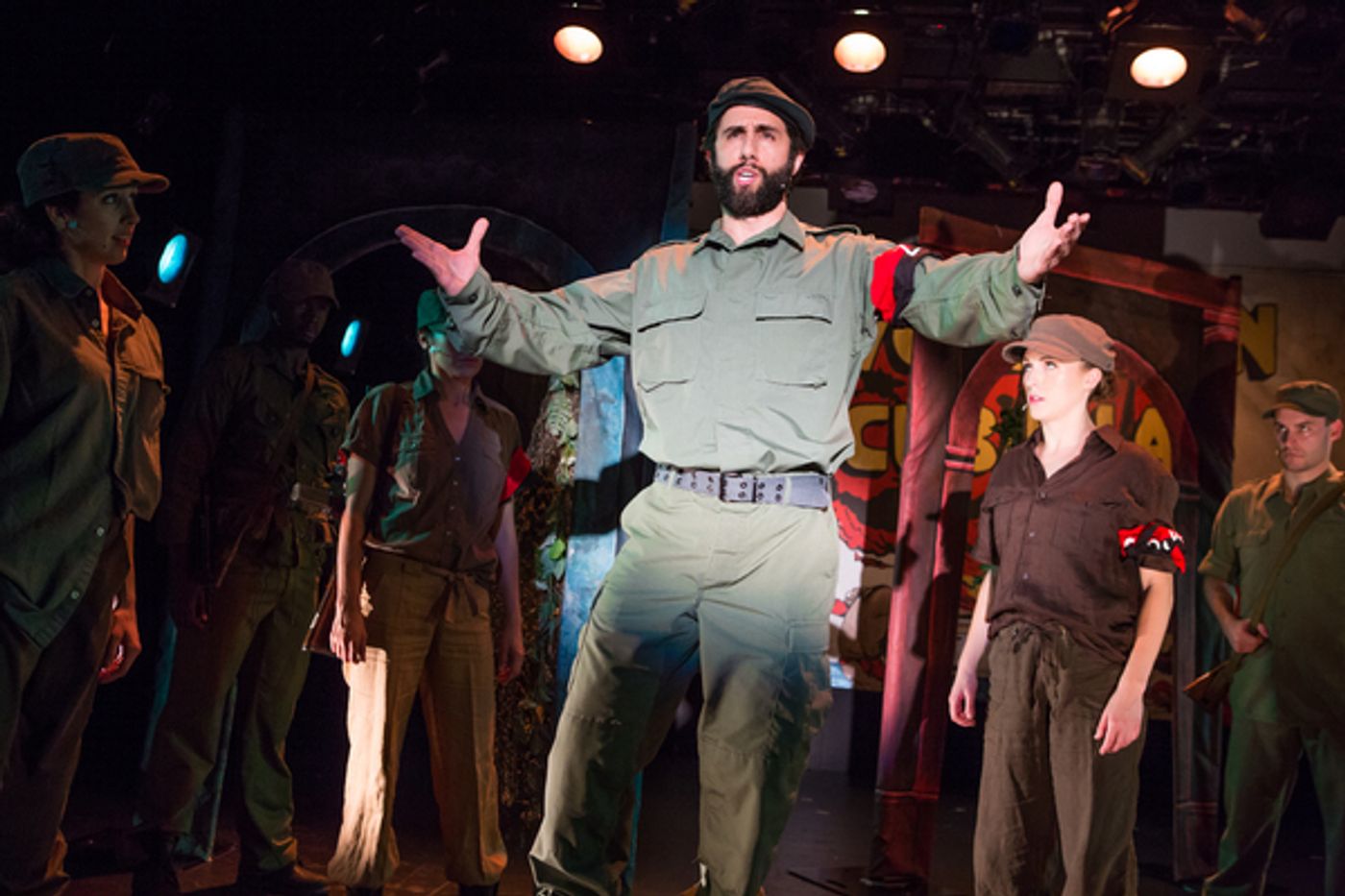 Photo Flash: Revolution is in the Air! First Look at ERROL AND FIDEL at NYMF  Image