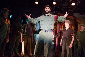 George Psomas (center) and company @ BroadwayWorld George Psomas (center) and company Photo