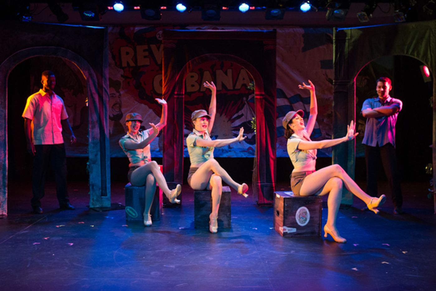 Photo Flash: Revolution is in the Air! First Look at ERROL AND FIDEL at NYMF  Image