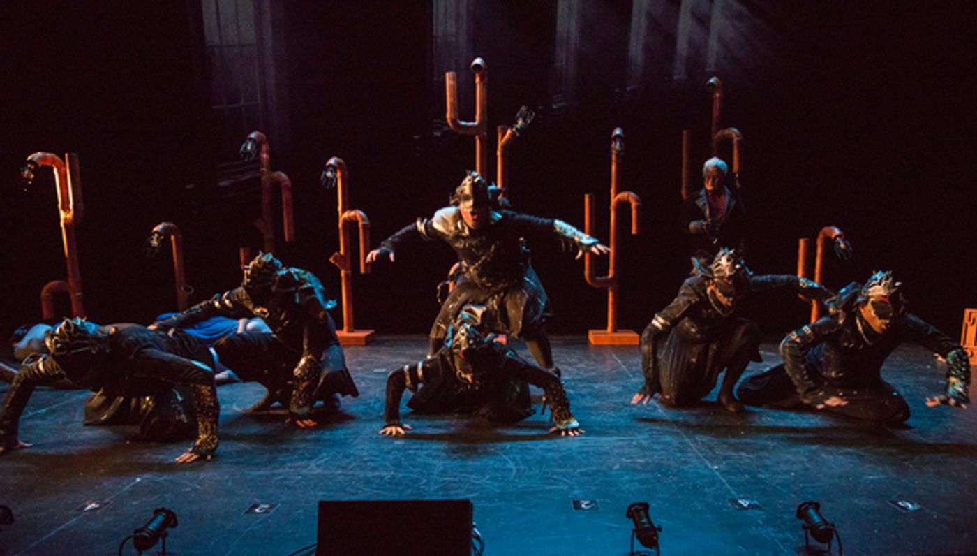 Photo Flash: It's Love in the Time of Dystopia! First Look at THE TIME MACHINE at NYMF  Image