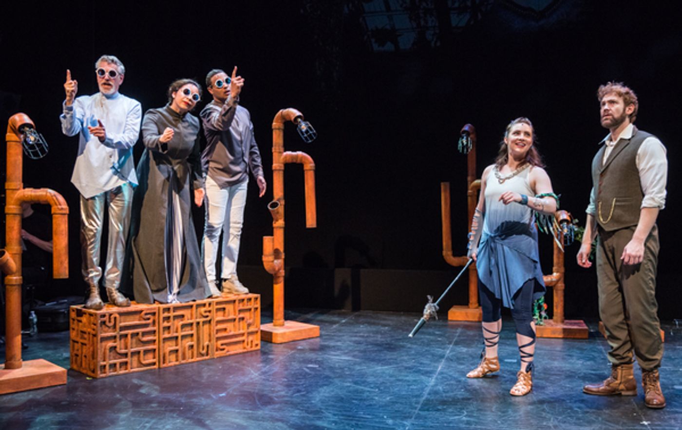Photo Flash: It's Love in the Time of Dystopia! First Look at THE TIME MACHINE at NYMF  Image