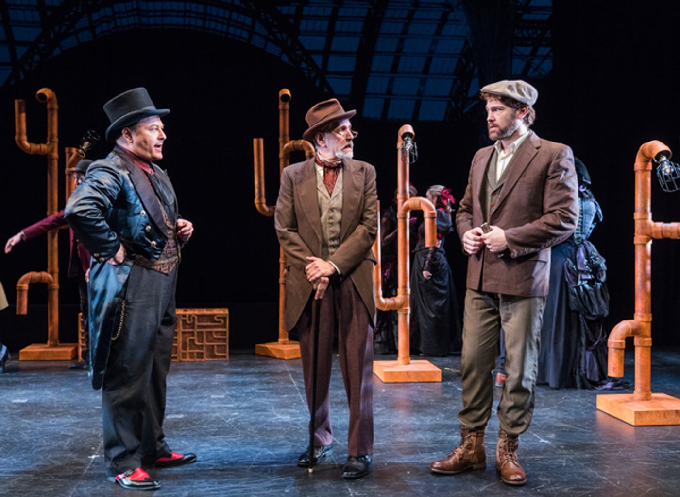 Photo Flash: It's Love in the Time of Dystopia! First Look at THE TIME MACHINE at NYMF  Image