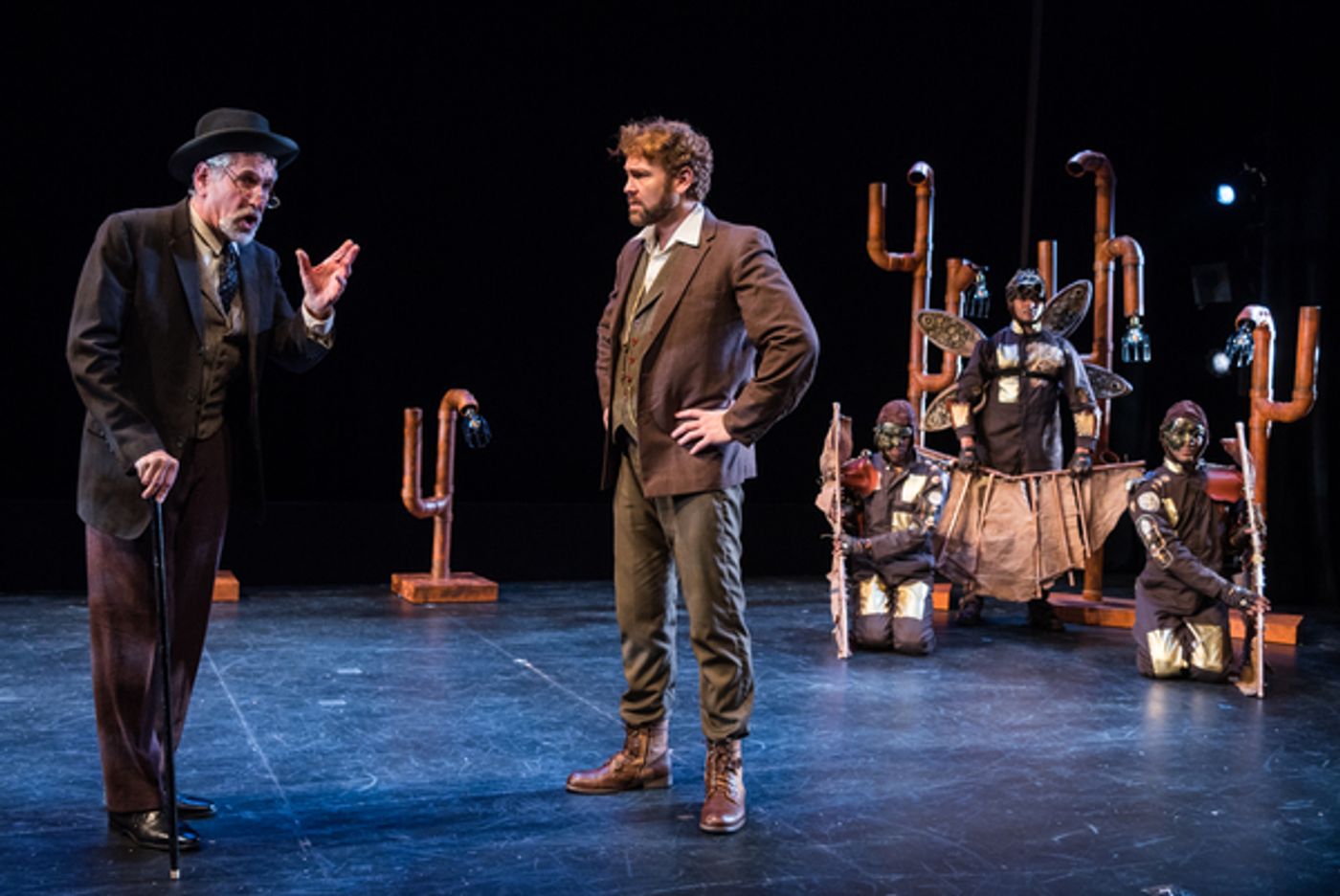Photo Flash: It's Love in the Time of Dystopia! First Look at THE TIME MACHINE at NYMF  Image