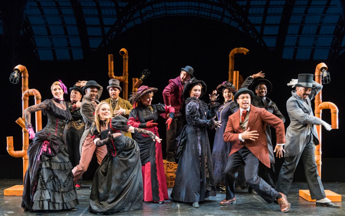 Photo Flash: It's Love in the Time of Dystopia! First Look at THE TIME MACHINE at NYMF  Image