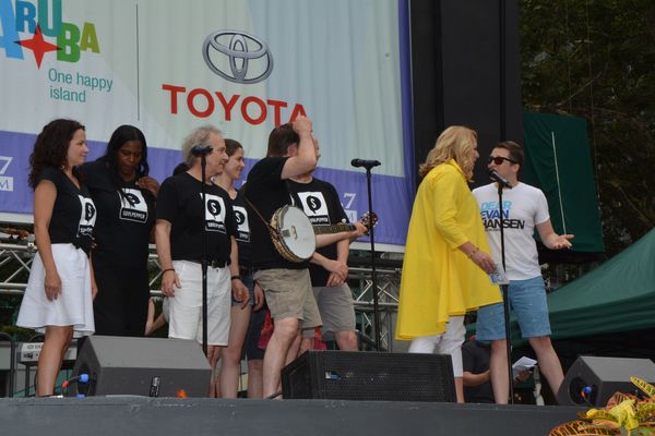 Deliah and Will Roland introduce Soulpepper- Raquel Duffy, Alana Bridgewater, John Ja Photo