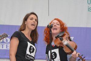 Sarah Wilson and Miranda Mulholland @ BroadwayWorld Sarah Wilson and Miranda Mulholland Photo