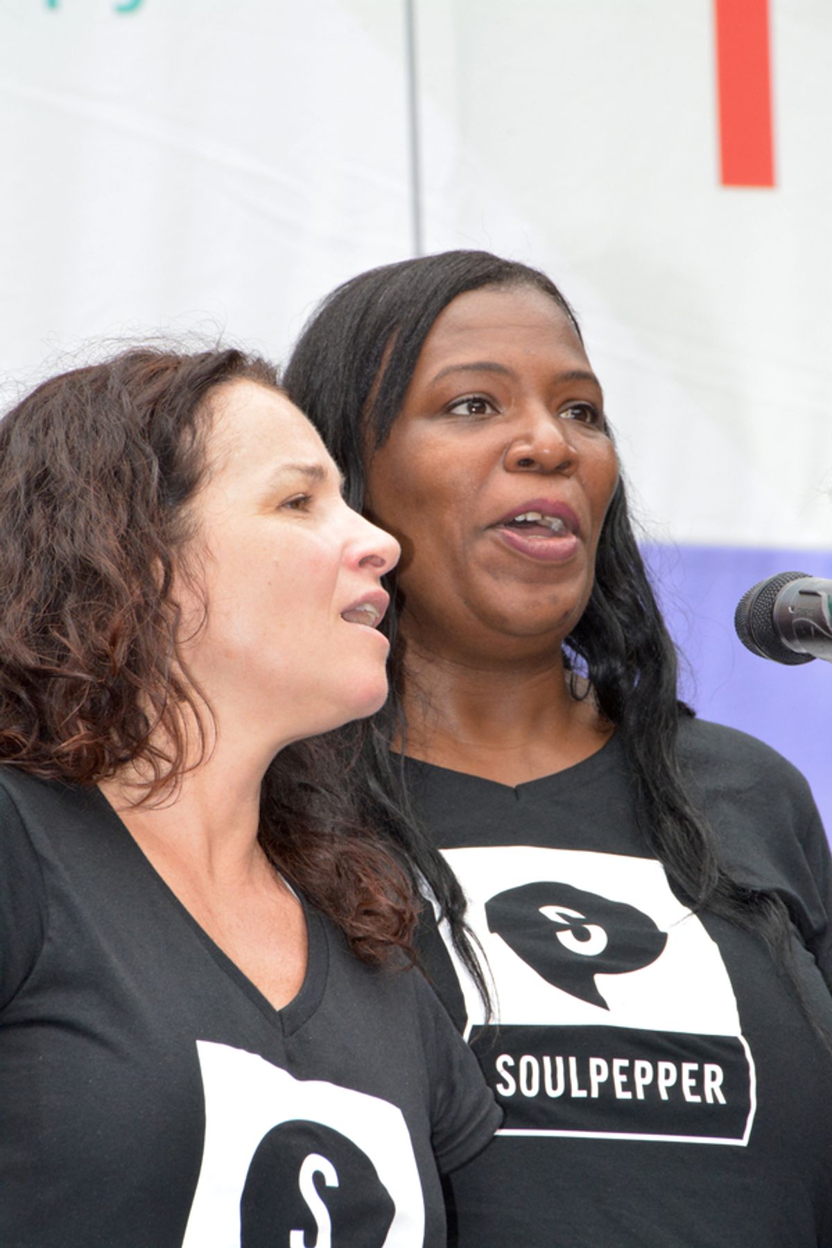 Raquel Duffy and Alana Bridgewater at 