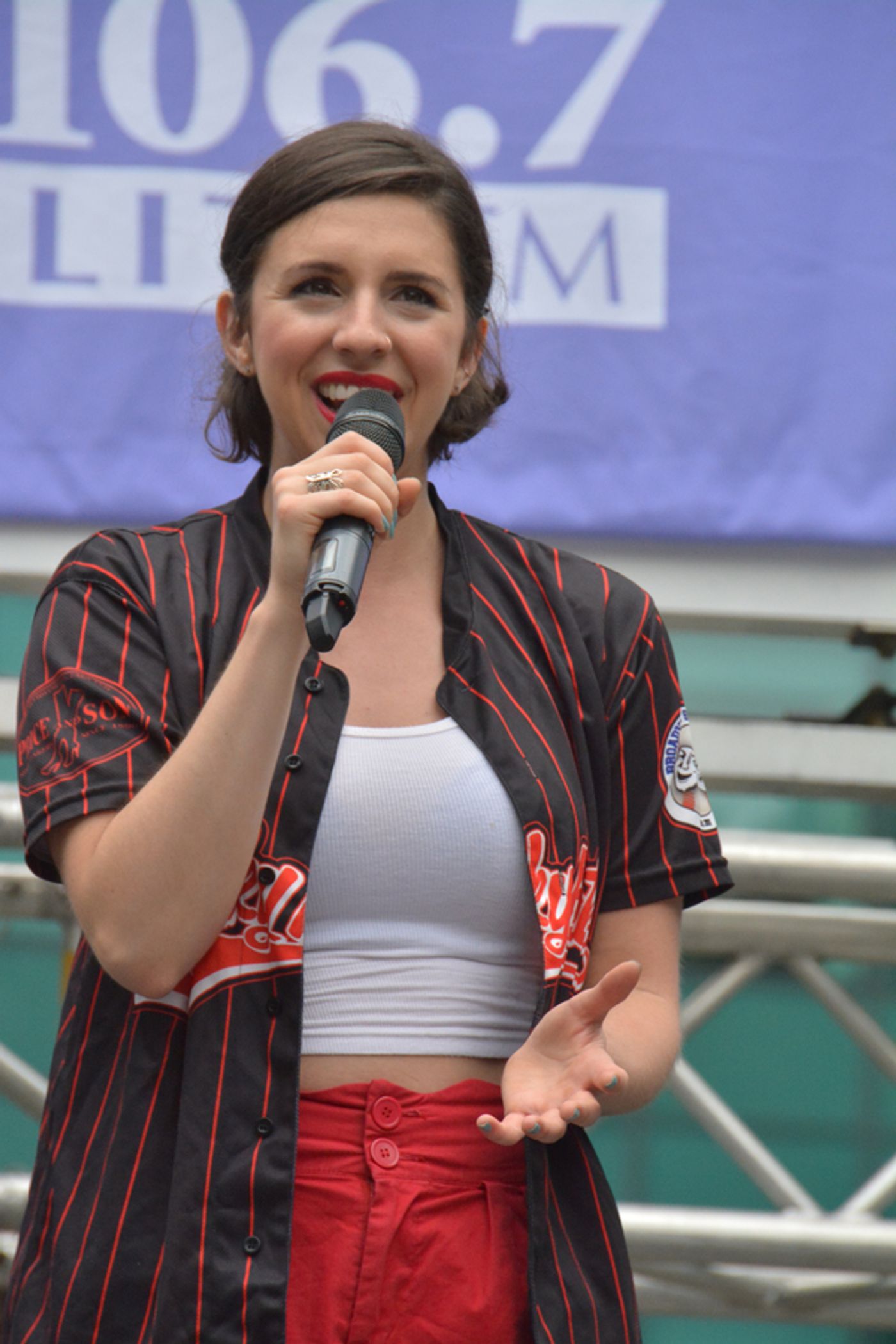 Photo Coverage: Casts of KINKY BOOTS, BEAUTIFUL & More Sing Out at Broadway in Bryant Park!  Image