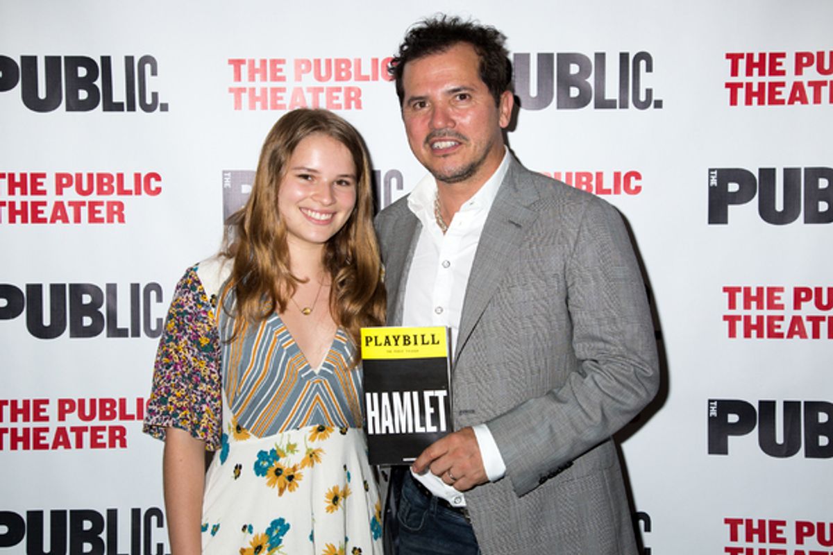 Allegra Leguizamo, John Leguizamo at 