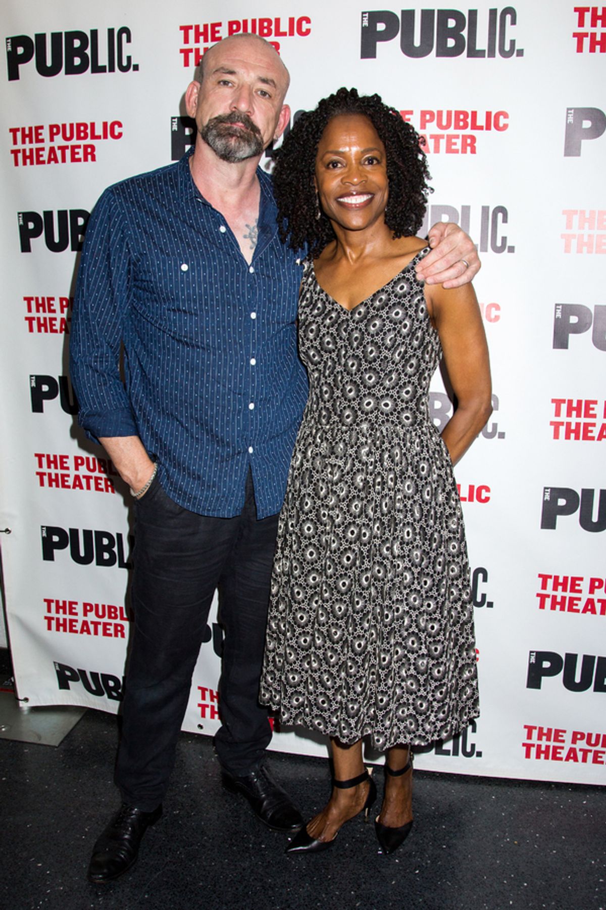 Ritchie Coster, Charlayne Woodard at 