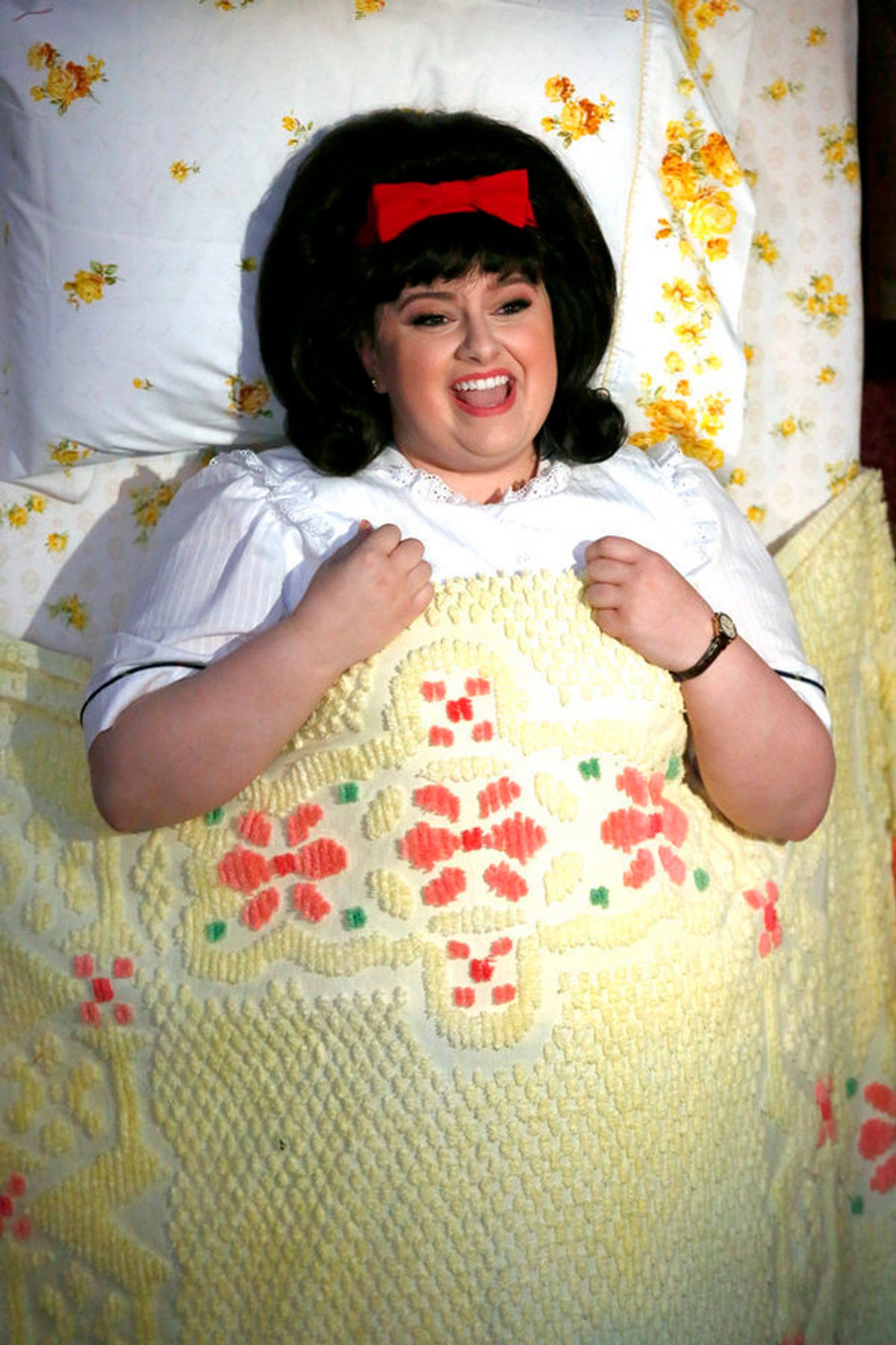 HAIRSPRAY LIVE! -- Pictured: Maddie Baillio as Tracy Turnblad -- (Photo by: Justin Lubin/NBC) at 