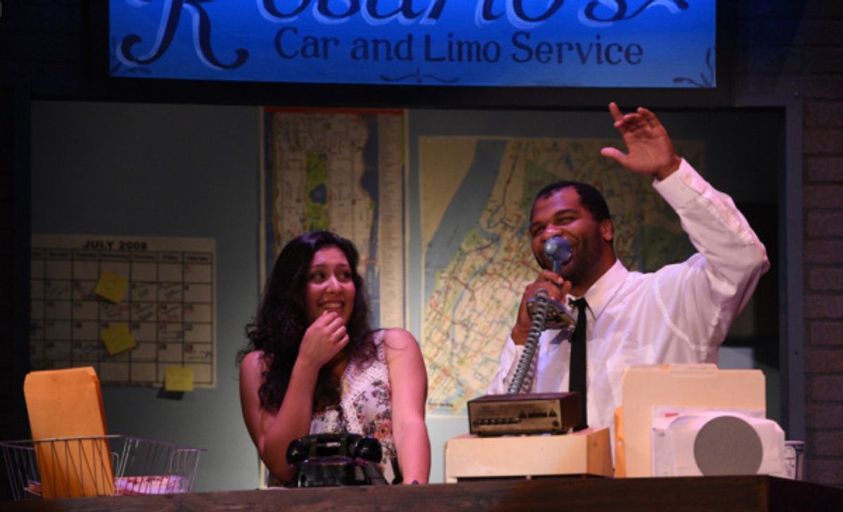 Derrick Jordan and Alaina Herrera Kerr at High-Energy IN THE HEIGHTS Opens at Adrian's Croswell Opera House