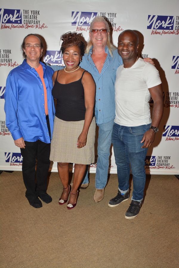 Rex Benincasa, Andrea Frierson, Ron Abel and Richie Goods Photo
