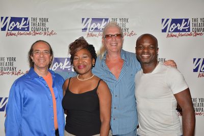 Rex Benincasa, Andrea Frierson, Ron Abel and Richie Goods Photo
