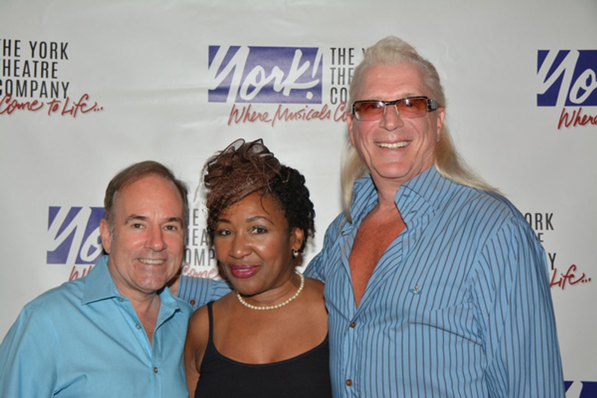 Stephen Flaherty, Andrea Frierson and Ron Abel at 