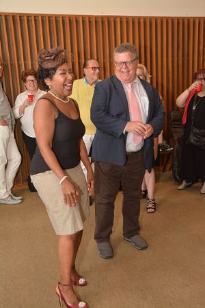 Andrea Frierson and James Morgan @ BroadwayWorld Andrea Frierson and James Morgan Photo