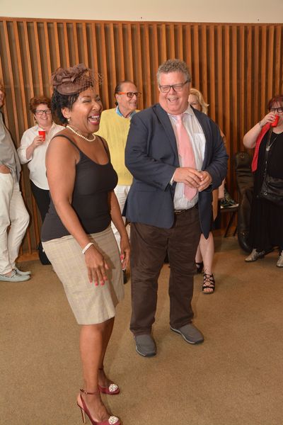 Andrea Frierson and James Morgan Photo