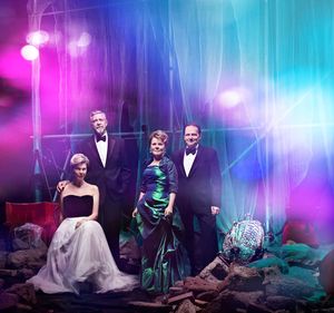 Janie Dee, Philip Quast, Imelda Staunton and Peter Forbes Photo