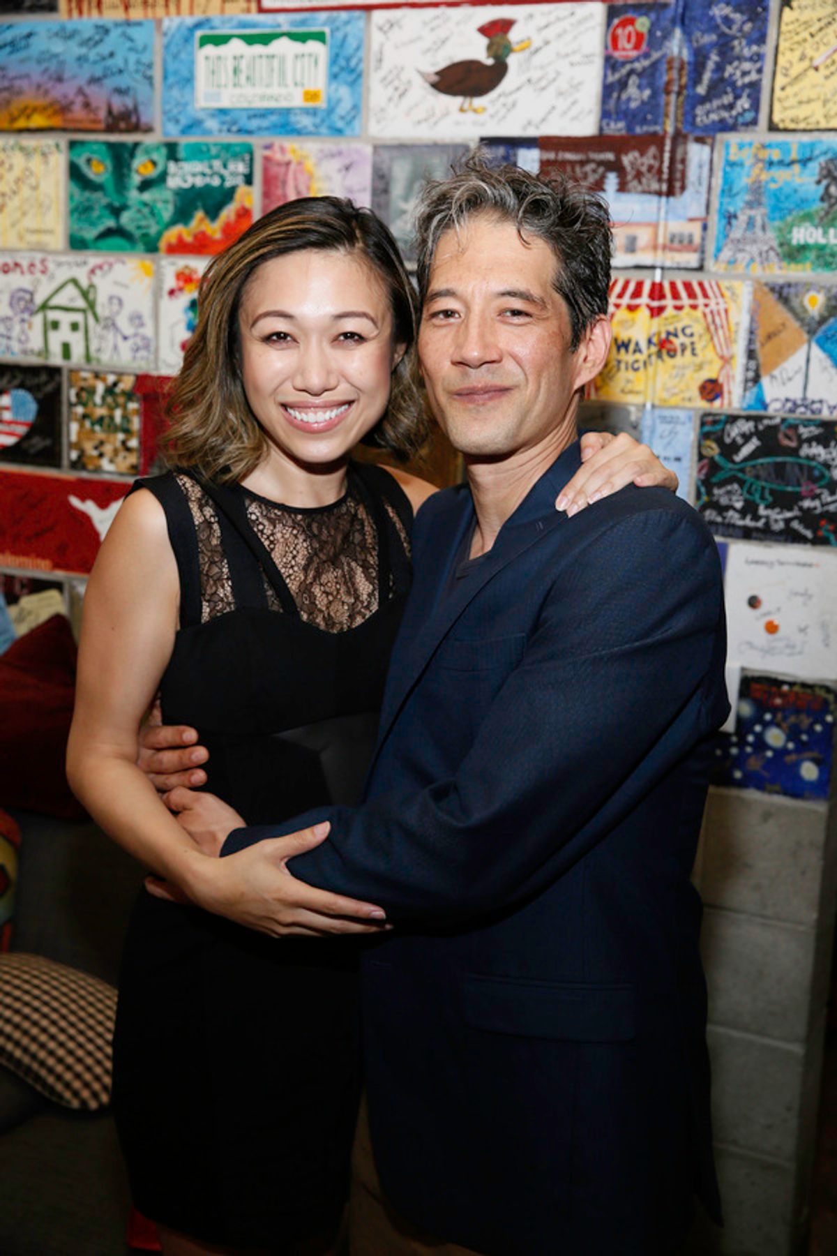 Angela Lin and Daniel Smith at 