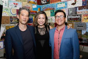 Daniel Smith, Angela Lin and Rammel Chan @ BroadwayWorld Daniel Smith, Angela Lin and Rammel Chan Photo