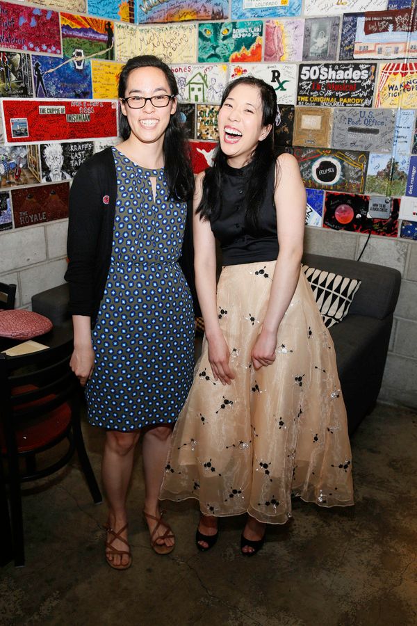Playwright Lauren Yee and cast member Stephenie Soohyun Park Photo