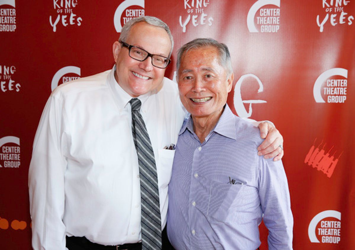 Brad Takei and George Takei at 