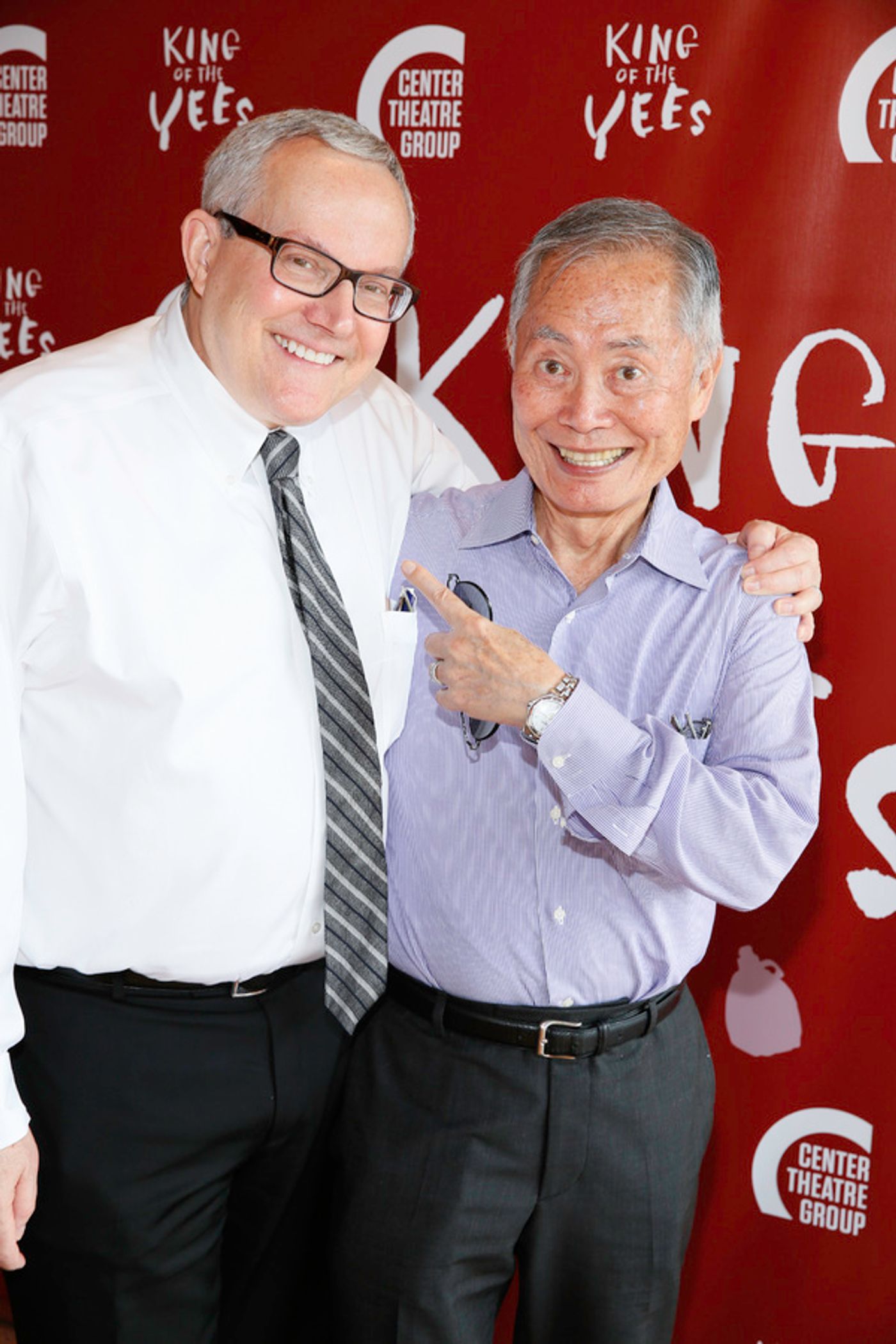Photo Flash: George Takei and More Celebrate KING OF THE YEES Opening at the Douglas  Image