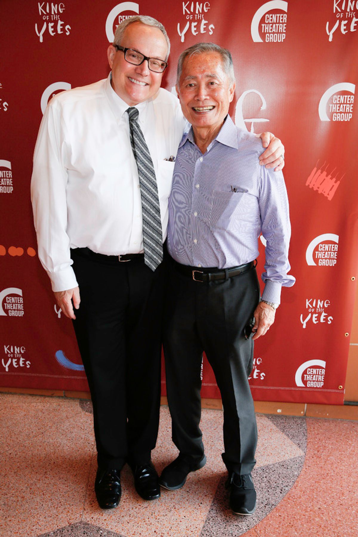 Brad Takei and George Takei at 
