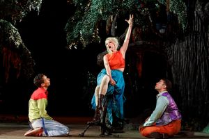 Kyle Beltran, Annaleigh Ashford, and Alex Hernandez Photo