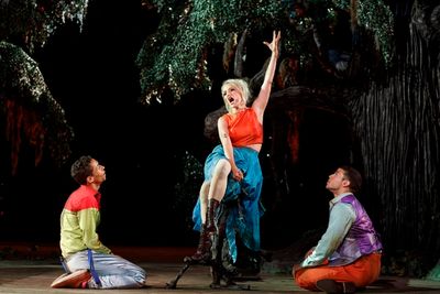 Kyle Beltran, Annaleigh Ashford, and Alex Hernandez Photo