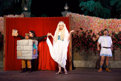 Patrena Murray, Robert Joy, Jeff Hiller, and Danny Burstein Photo