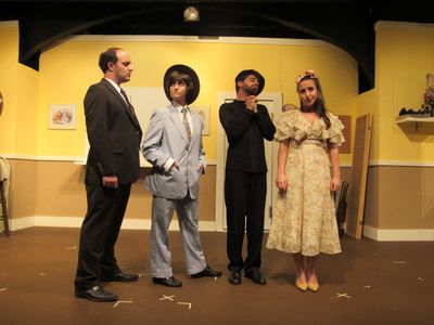 Tom Steenburg, Alyson Fowler, Hassan Demartino, Danielle Conti Photo