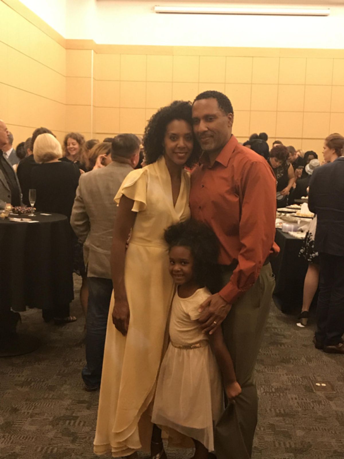 Christina Acosta Robinson, Ken Robinson at 