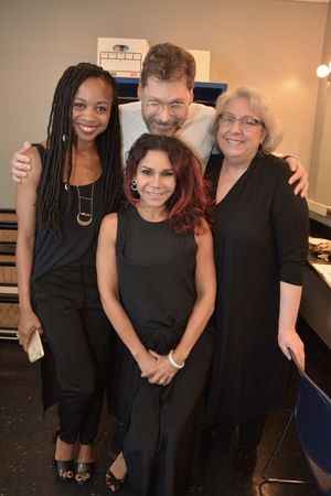 Sheria Irving, Daphne Rubin-Vega, David Staller and Jayne Houdyshell @ BroadwayWorld Sheria Irving, Daphne Rubin-Vega, David Staller and Jayne Houdyshell Photo