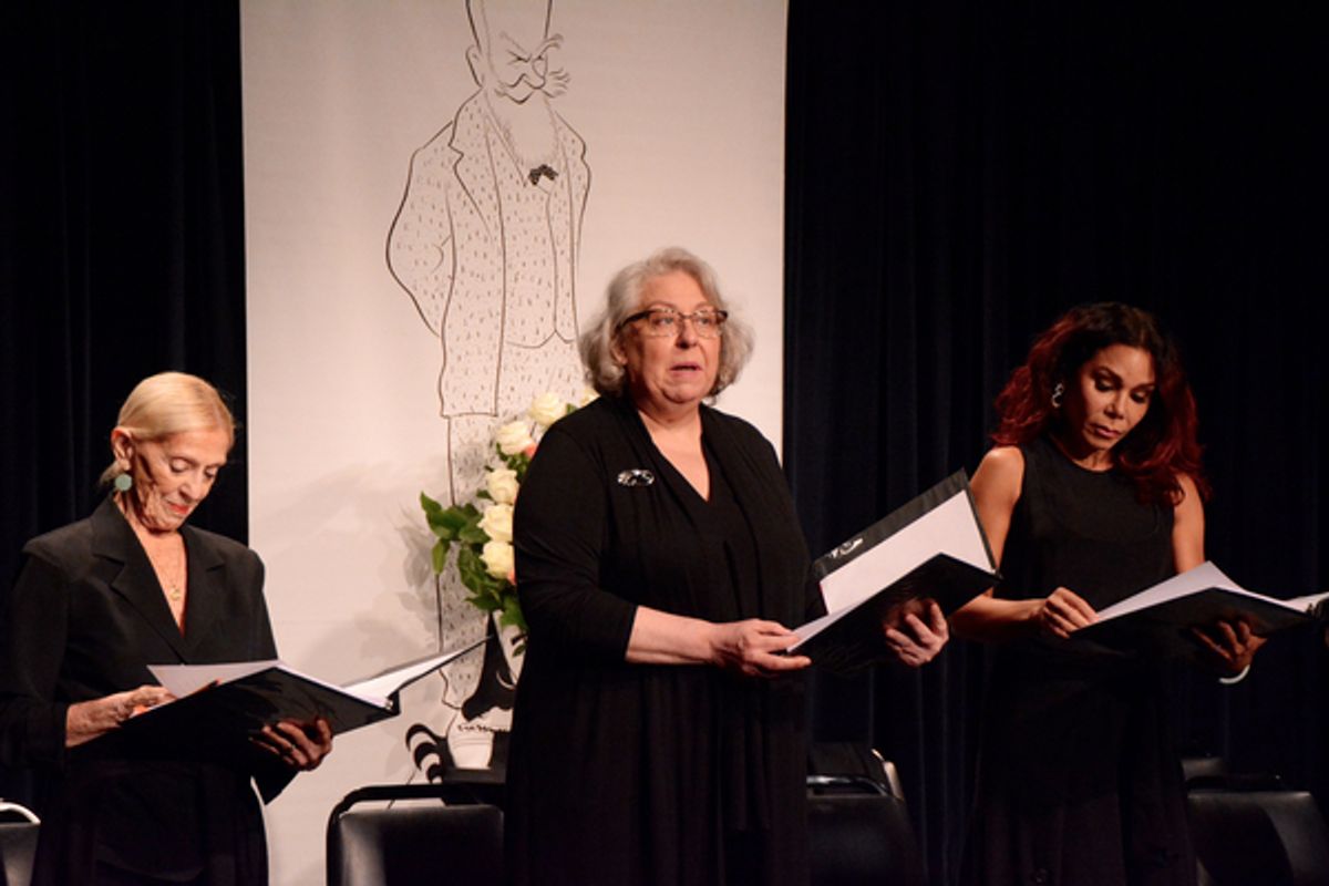 Sondra Lee, Jayne Houdyshell and Daphne Rubin-Vega at 