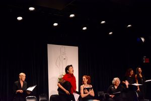 Sondra Lee, Mia Katigbak, Alison Cimmet, Jayne Houdyshell, Daphne Rubin-Vega and Sheria Irving @ BroadwayWorld Sondra Lee, Mia Katigbak, Alison Cimmet, Jayne Houdyshell, Daphne Rubin-Vega and Sher Photo