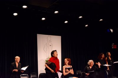 Sondra Lee, Mia Katigbak, Alison Cimmet, Jayne Houdyshell, Daphne Rubin-Vega and Sher Photo