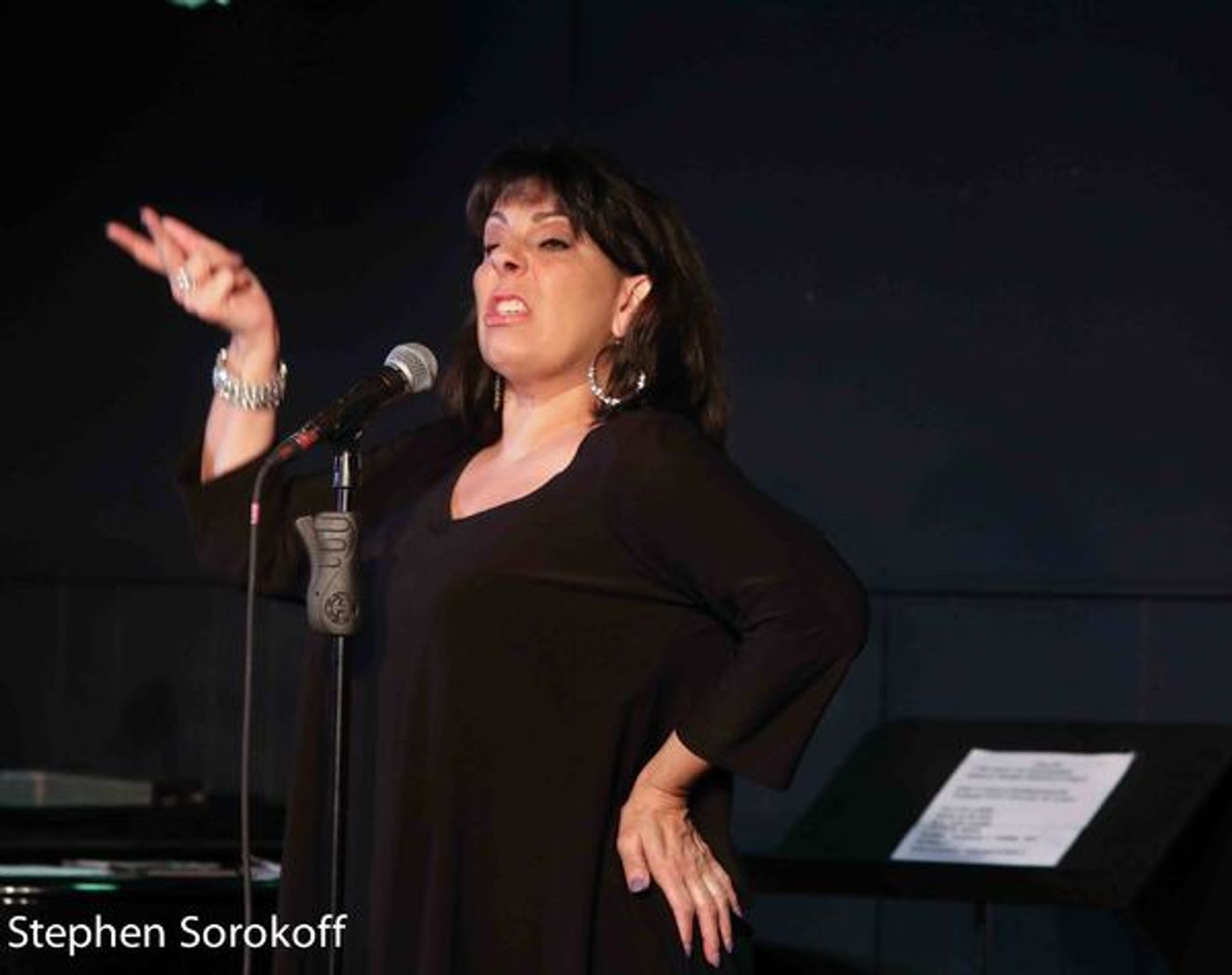 Photo Coverage: Christine Pedi Fills Mr. Finn's Cabaret With Celebrities  Image