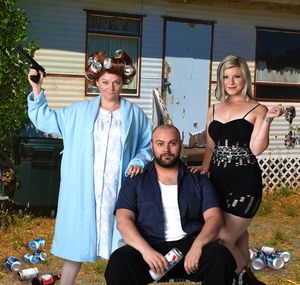 Cat Yates, Andrew Berlin, and Ellie Wyman @ BroadwayWorld Cat Yates, Andrew Berlin, and Ellie Wyman Photo