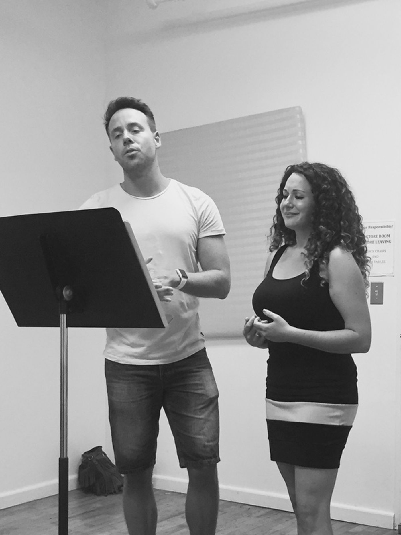 Photo Flash: Inside Rehearsals for Daniel Koek's WEST END STORY at Feinstein's/54 Below  Image