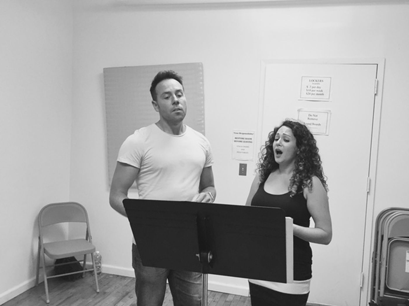 Photo Flash: Inside Rehearsals for Daniel Koek's WEST END STORY at Feinstein's/54 Below  Image