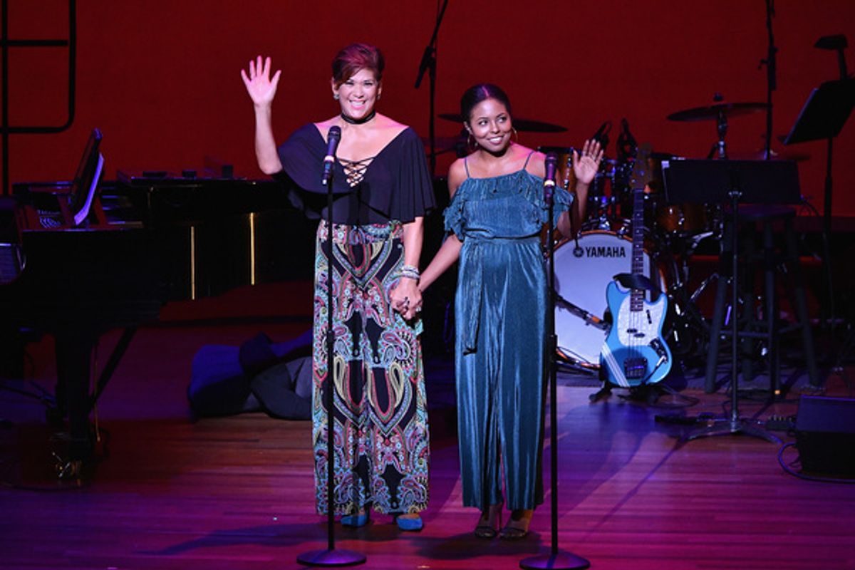 Doreen Montalvo and Adrienne Warren  at 