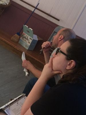 Eric Clavell, Caitlin Esposito @ BroadwayWorld Eric Clavell, Caitlin Esposito Photo